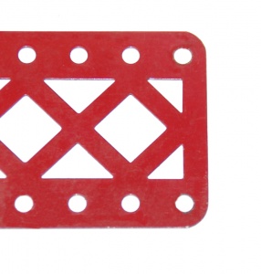 100aDC Double Braced Girder 9 Hole Mid Red Original