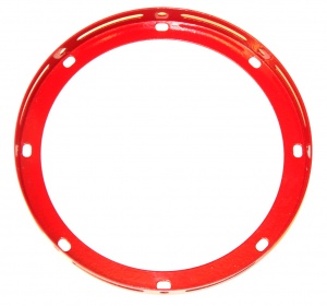 143 Circular Girder 5'' Diameter Red