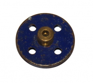 20 Flanged Wheel 1 1/8'' Diameter Blue Original