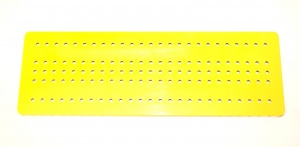 236 Flanged Box Lid 13'' x 4'' French Yellow Original