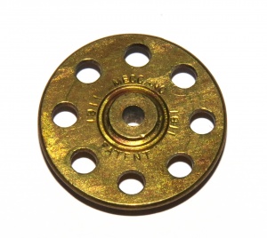 24obs Bush Wheel 8 Hole Brass 1911 Boss Original