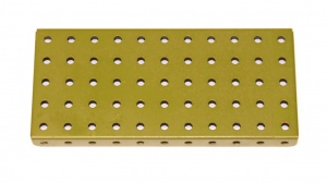 52 Flanged Plate 11x5 Army Green Original
