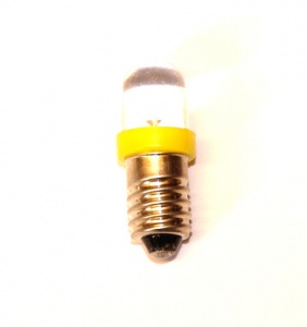 540j LED Bulb Yellow E10 12 Volt