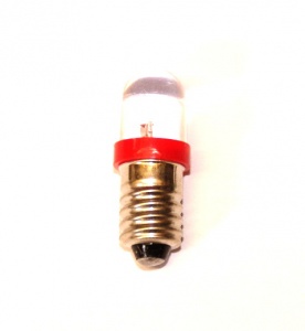 540r LED Bulb Red E10 12 Volt