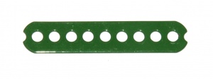 56b Connector Strip 2'' Green