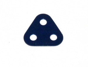 77 Triangular Plate 2x2x2 Dark Blue Original