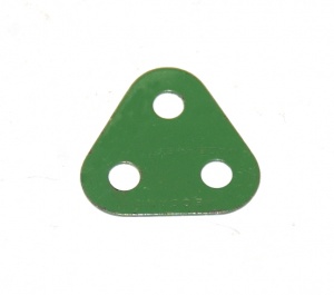 77 Triangular Plate 2x2x2 Light Green Original