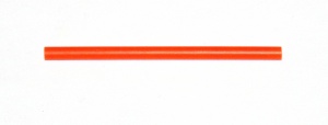 A940 Plastic Rod Orange 75mm Original