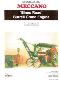 MP100a 'Binns Road' Burrell Crane Engine