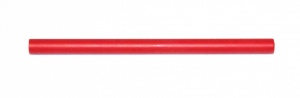 P65 Hollow Axle Rod 4'' Long Red Plastic