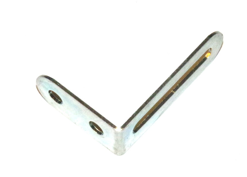 12e Slotted Angle Bracket 1" Slot Zinc