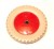 187 Plastic Road Wheel 2'' Grey/Red Original