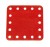 190 Flexible Plate 5x5 No Slots Red Original
