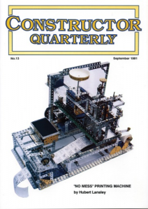 Constructor Quarterly September 1991