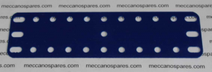 194d Flexible Plastic Plate 11x3 Blue