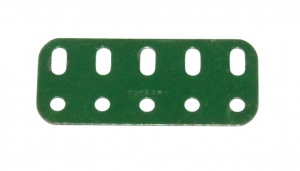 103f Flat Girder 5 Hole Dark Green Original