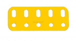 103f Flat Girder 5 Hole French Yellow Original