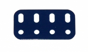 103g Flat Girder 4 Hole Dark Blue Used