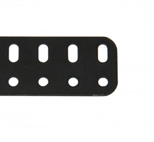 103d Flat Girder 7 Hole Black Original