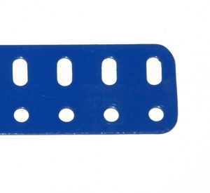 103c Flat Girder 9 Hole Blue Original