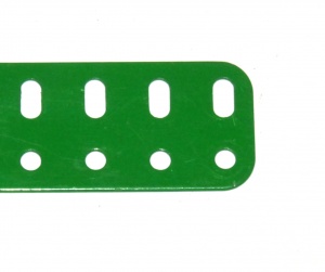 103j Flat Girder 13 Hole Light Green