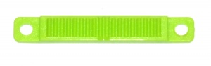 110c Rack Strip Florescent Green Plastic Original