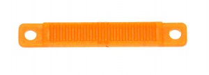 110c Rack Strip Transparent Orange Plastic Original