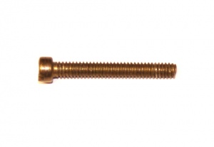 111d Slotted Cheesehead Bolt 1 1/8'' (29mm) Brass Original