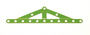113 Girder Frame Stepped Light Green Original