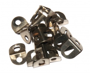 12 Angle Bracket 1x1 Nickel Original x20