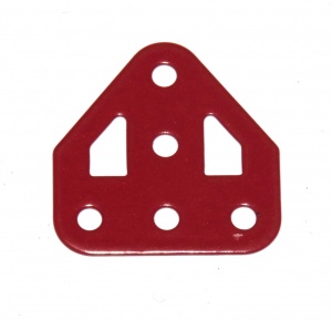 126a Flat Trunnion Modern Red Original