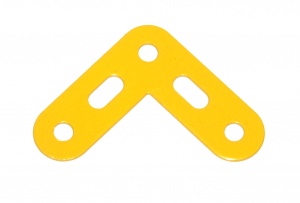127 Bell Crank without Boss UK Yellow Original