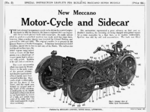 S03 Motorcycle & Sidecar Reprint