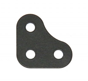 133a Corner Bracket 2x2 Black Original