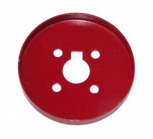 137 Wheel Flange 2 1/8'' Red Repainted