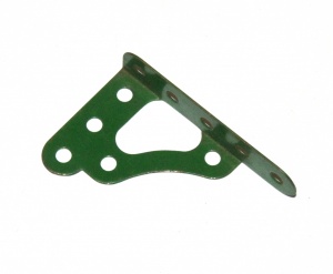 139 Flanged Bracket RH Green Repainted