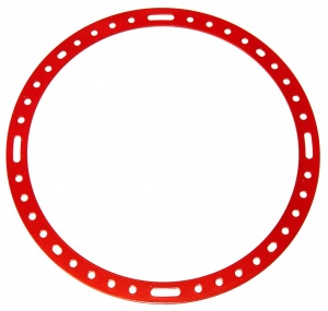 145 Circular Strip 7½'' Diameter Red