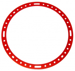145 Circular Strip 7'' Diameter Red