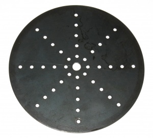 146 Circular Plate 6'' Bare Steel