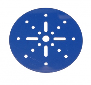 146a Circular Plate 4'' Blue Original