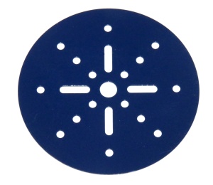 146a Circular Plate 4'' Dark Blue Original