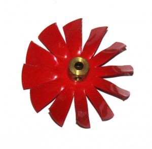 157 Fan 2'' Light Red Original