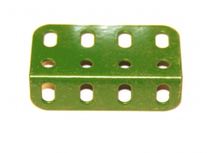 161 Girder Bracket 4 Hole Green