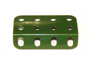 161 L Girder 4 Hole Mid Green Original