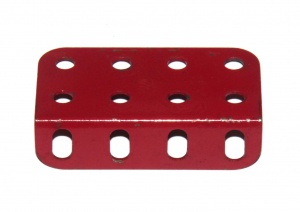 161 L Girder 4 Hole Red Original