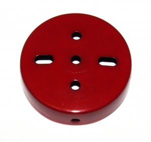 162a Boiler End Mid Red Repainted