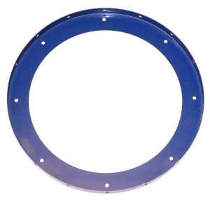 167b Large Flanged Ring Blue Original
