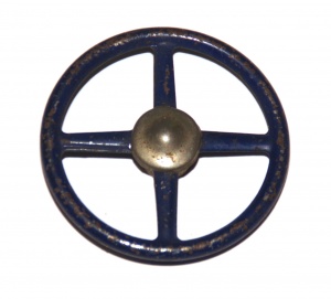 185 Steering Wheel 1'' Blue Original