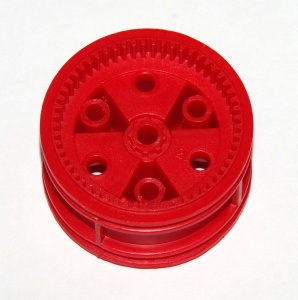 187cm Road Wheel Centre 1'' Geared Red Original