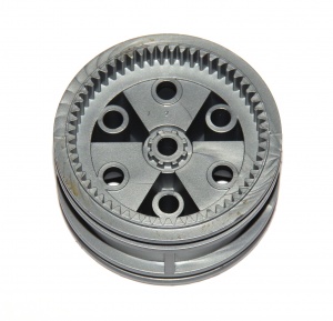 187cm Road Wheel Centre 1'' Geared Silver Original